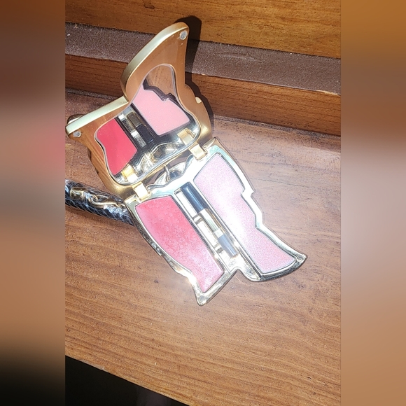 Yves Saint Laurent YSL Bow Colletion Gold Jewel Charm Lipstick Gloss Palette HTF - Picture 3 of 6